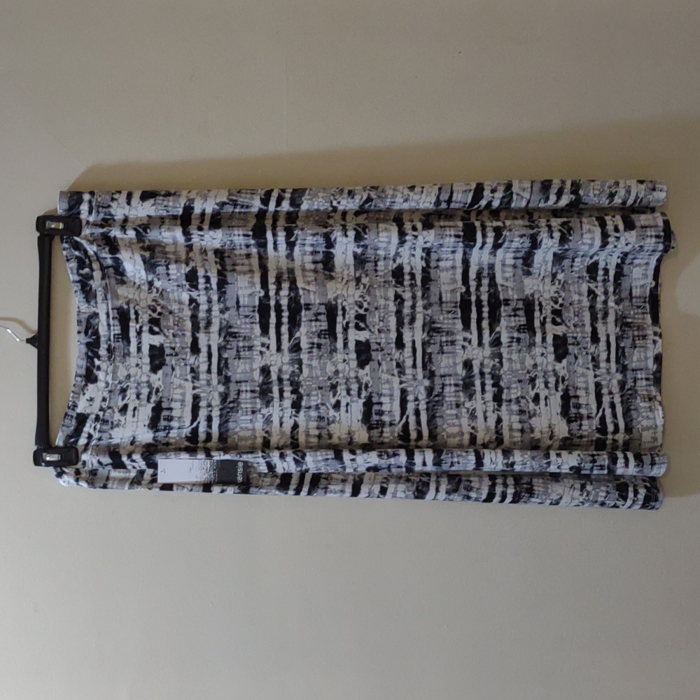 Kensie Printed Midi Skirt